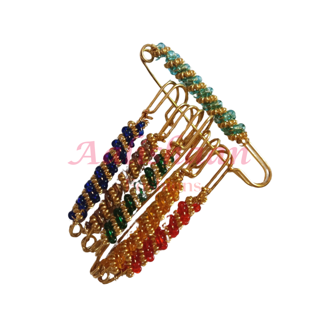 Multicolor Pins - Brosch Pins - Aalishaan Fashions