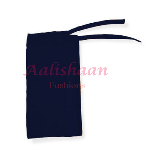 Black - Niqab - Aalishaan Fashions