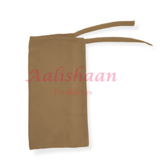 Light Brown - Niqab - Aalishaan Fashions