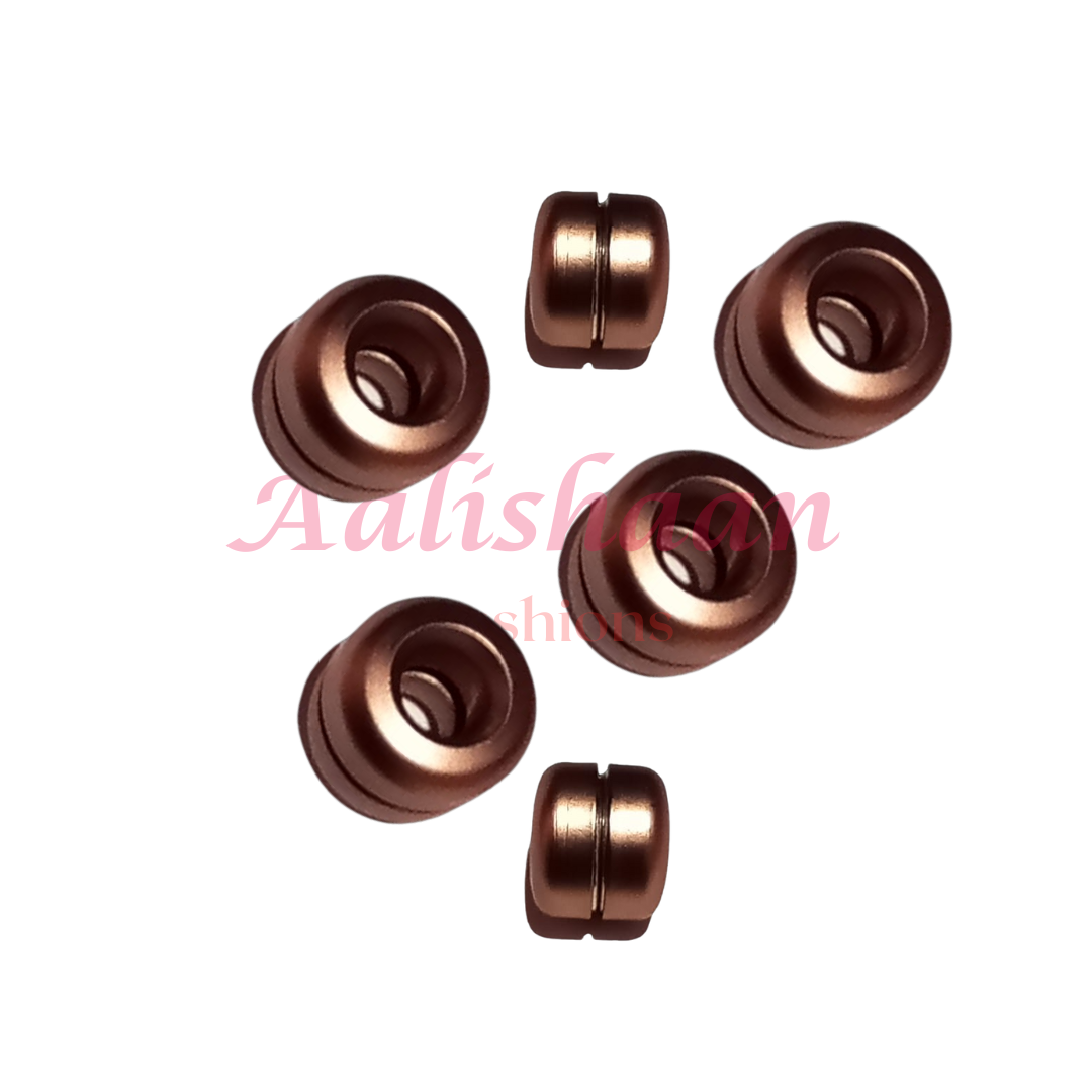 Matte Hijab Magnets (Nut) - Metal Pink - Aalishaan Fashions