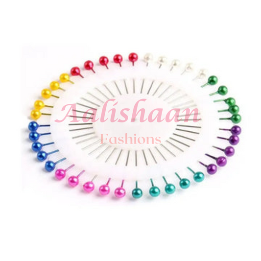 Plain - Multi colour - Pins Wheel - Aalishaan Fashions