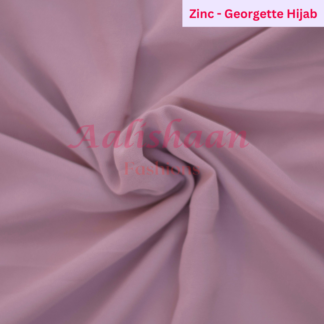 Thistle - Premium Georgette Hijab - Aalishaan Fashions