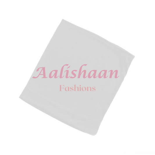 White - Tube Cap - Aalishaan Fashions